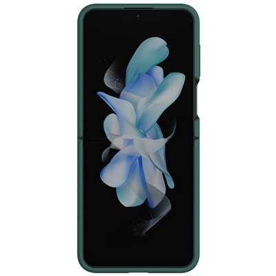 Силиконовая накладка Nillkin Flex Flip Silicone Case Зеленая для Samsung Galaxy Z Flip 5(3)