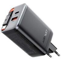 Сетевое зарядное устройство Acefast A111 PD67W GaN со встроенным выдвижным кабелем Type-C