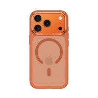 Силиконовый чехол с Magsafe Benks Mist Protective Case оранжевый для Apple iPhone 17 Pro