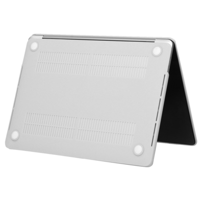 Чехол пластиковый матовый Matte Shell прозрачный для Apple Macbook Air 13