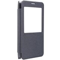Полиуретановый чехол Nillkin Sparkle Leather Case Black для Huawei Ascend GX1(#3)