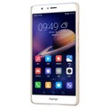 Пластиковый чехол с пленкой Nillkin Super Frosted Shield Gold для Huawei Honor V8(#2)