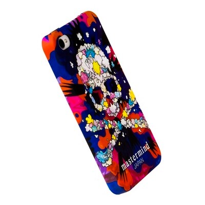 Пластиковый чехол накладка Mastermind Japan Skull and Crossbones 2 для Apple iPhone 4/4S(2)