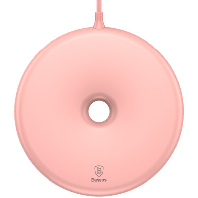 Беспроводная зарядка Baseus Donut Wireless Charger розовая(1)