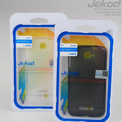 Силиконовый чехол Jekod TPU Case Black для Alcatel One Touch POP C7 7040D(4)