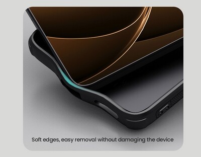 Пластиковый чехол с пластиной Magsafe Nillkin Super Frosted Shield Pro Magnetic Case Черный для Xiaomi Poco F7 Ultra(5)