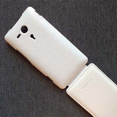 Кожаный чехол Melkco Leather Case White LC для Sony Xperia SP M35i(4)