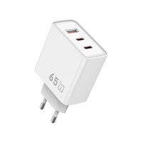 Зарядное устройство WiWU 65W Essen GaN Fast Charger for Laptop EU Plug Wi-G005