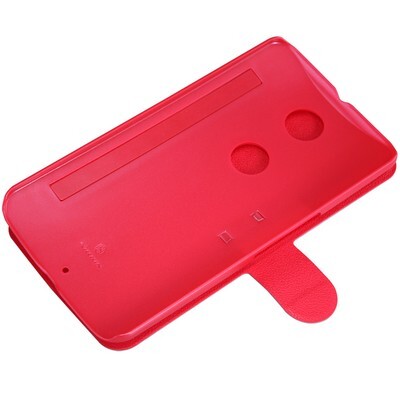 Полиуретановый чехол Nillkin Fresh Series Red для Motorola Nexus 6(3)