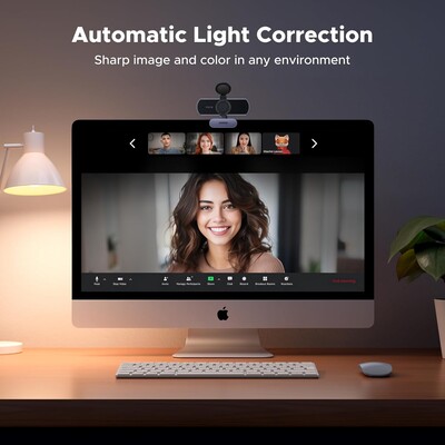 Веб-камера UGREEN 2K Webcam for PC Ultra HD 1080P (CM825-55721)(3)