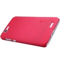 Пластиковый чехол с пленкой Nillkin Super Frosted Shield Red для Huawei Ascend G7(#2)