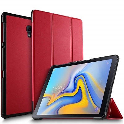 Полиуретановый чехол Nova Case красный для Samsung Galaxy Tab A 10.5 SM-T590/T595(1)