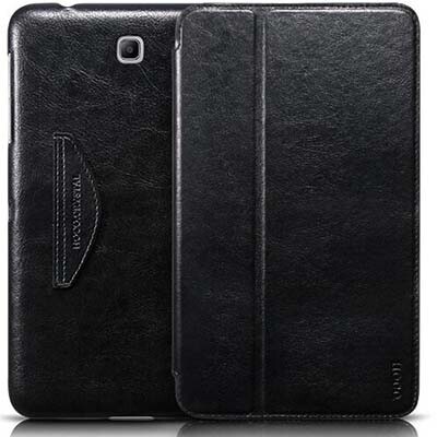 Кожаный чехол HOCO Crystal leather Case Black для Samsung Galaxy Tab 4 8.0 SM-T331(1)