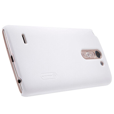 Пластиковый чехол Nillkin Super Frosted Shield White  для LG G3 Stylus D690(3)