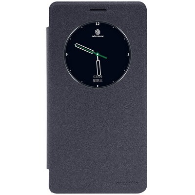 Полиуретановый чехол книга Nillkin Sparkle Leather Case Black для Xiaomi Mi Max(1)