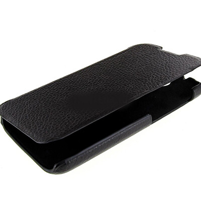Кожаный чехол Armor Flip Case Black для Philips Xenium V387(1)