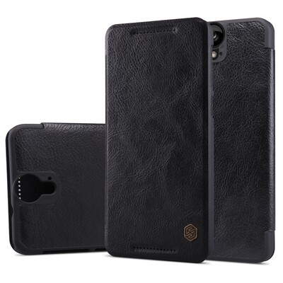 Кожаный чехол Nillkin Qin Leather Case Black для HTC One E9/One E9 Plus(3)