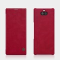 Кожаный чехол Nillkin Qin Leather Case Красный для Sony Xperia 10(#4)