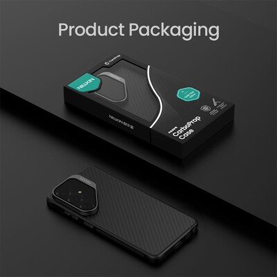 Карбоновый чехол с пластиной Magsafe и защитой камеры Nillkin CarboProp Magnetic Case для Samsung Galaxy S26 Ultra(8)