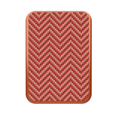 Кардхолдер с функцией подставки и защитой от RFID Nillkin FiberMate Magnetic Wallet Stand оранжевый(1)