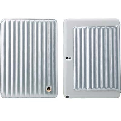 Кожаный чехол 8thdays Case Silver для Samsung Galaxy Note 10.1 2014 Edition(SM-605)(1)