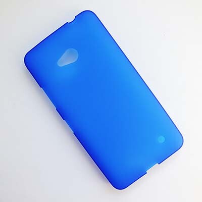 Силиконовый чехол Becolor Blue Mat для Microsoft Lumia 640(1)