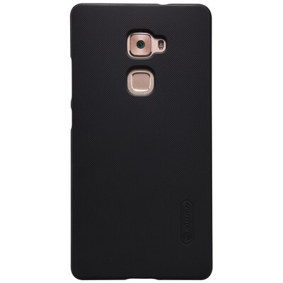 Пластиковый чехол с пленкой Nillkin Super Frosted Shield Black для Huawei Mate S(1)