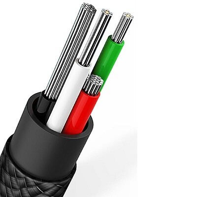 Кабель Baseus U-shaped portable USB-C/Micro USB 0.23 м, (CAMUTC-01) черный(4)