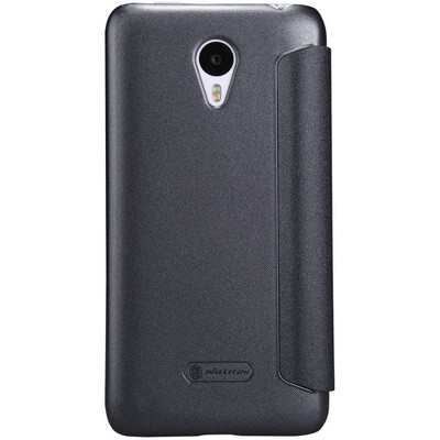 Полиуретановый чехол Nillkin Sparkle Leather Case Black для Meizu M1 Note(2)