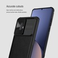 Силиконовая накладка Nillkin CamShield Leather Case S Лавандовая для Xiaomi 12X(#5)