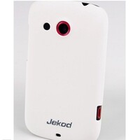 Пластиковый чехол накладка Jekod White для HTC Desire C