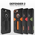 Противоударный чехол-накладка Nillkin Defender II Series Black для Apple iPhone 7 Plus(#4)