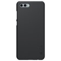 Пластиковый чехол с пленкой Nillkin Super Frosted Shield Black (Черный) для Huawei Nova 2S(#1)
