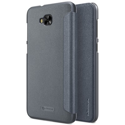 Полиуретановый чехол книга Nillkin Sparkle Leather Case Black для Asus ZenFone 4 Sellfie ZD553Kl(4)