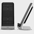 Беспроводная зарядка-подставка для телефона быстрая Baseus Vertical Desktop Wireless - Черная (WXLS-01)(#5)