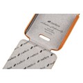 Кожаный чехол книга Melkco Leather Case Orange LC для HTC One X(#4)