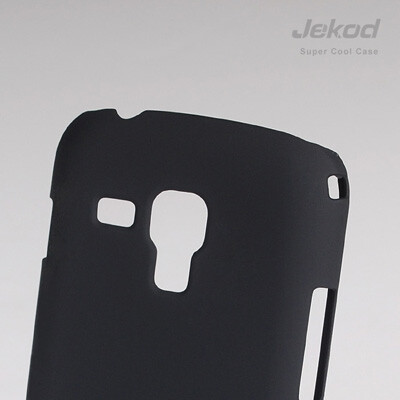 Пластиковый чехол накладка Jekod Cool Case Black для Samsung S7562 Galaxy S Duos(3)