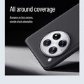 Пластиковый чехол с пластиной Magsafe Nillkin Super Frosted Shield Pro Magnetic Case Черный для OnePlus 12(#6)