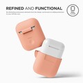 Чехол Elago Silicone Case персиковый для AirPods(#2)