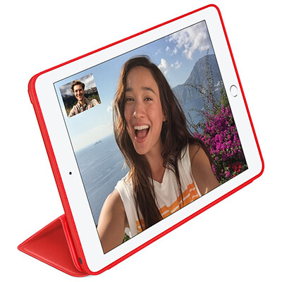 Полиуретановый чехол Smart Case красный для Apple iPad 9.7 (2018)(3)