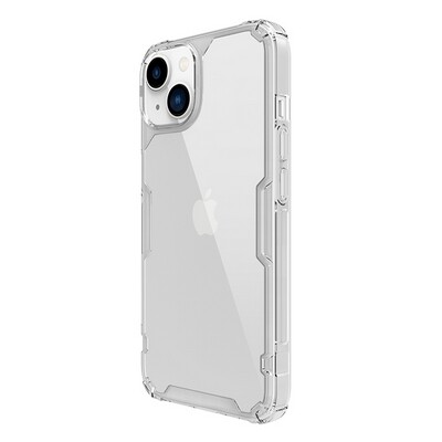 Силиконовый чехол Nillkin Nature TPU Pro Case Прозрачный для Apple iPhone 14(3)