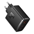 Сетевое зарядное устройство OS-Baseus Cube Pro Fast Charger 2C+U 65W  (P10152301113-00) Чёрный(#5)