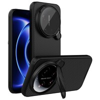 Чехол накладка с пластиной Magsafe и защитой камеры Nillkin CamShield Prop Magnetic Case черный для Xiaomi 17 Ultra