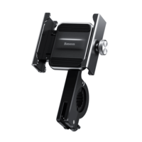 Держатель телефона на руль велосипеда или мотоцикла Baseus Knight Motorcycle holder черный CRJBZ-01