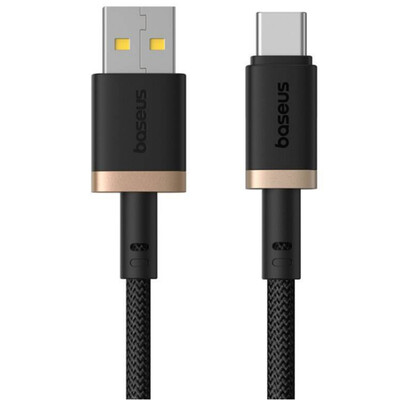 Кабель USB-A to USB-C Baseus Dura Series, 60W, 3A, P10377802U01-00, золотой(1)