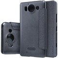 Полиуретановый чехол Nillkin Sparkle Leather Case Black для Microsoft Lumia 950(#3)