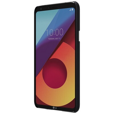 Пластиковый чехол с подставкой Nillkin Super Frosted Shield Black для LG Q6(2)