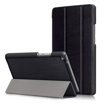 Полиуретановый чехол Nova Case черный (Black) для Huawei MediaPad M3 Lite 8(1)