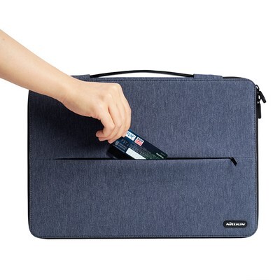 Чехол для ноутбука с подставкой Nillkin Commuter Multifunctional Laptop Sleeve 14 дюймов Синий(3)