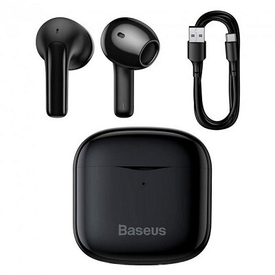 Беспроводные Bluetooth наушники BASEUS True Wireless Earphones Bowie E3 (NGTW080001) черные(5)